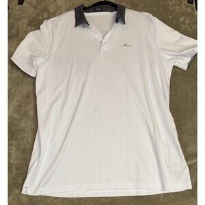 Boen x Jack Nicklaus Hilton Head Island Golf Polo Shirt White Gray Men's XL